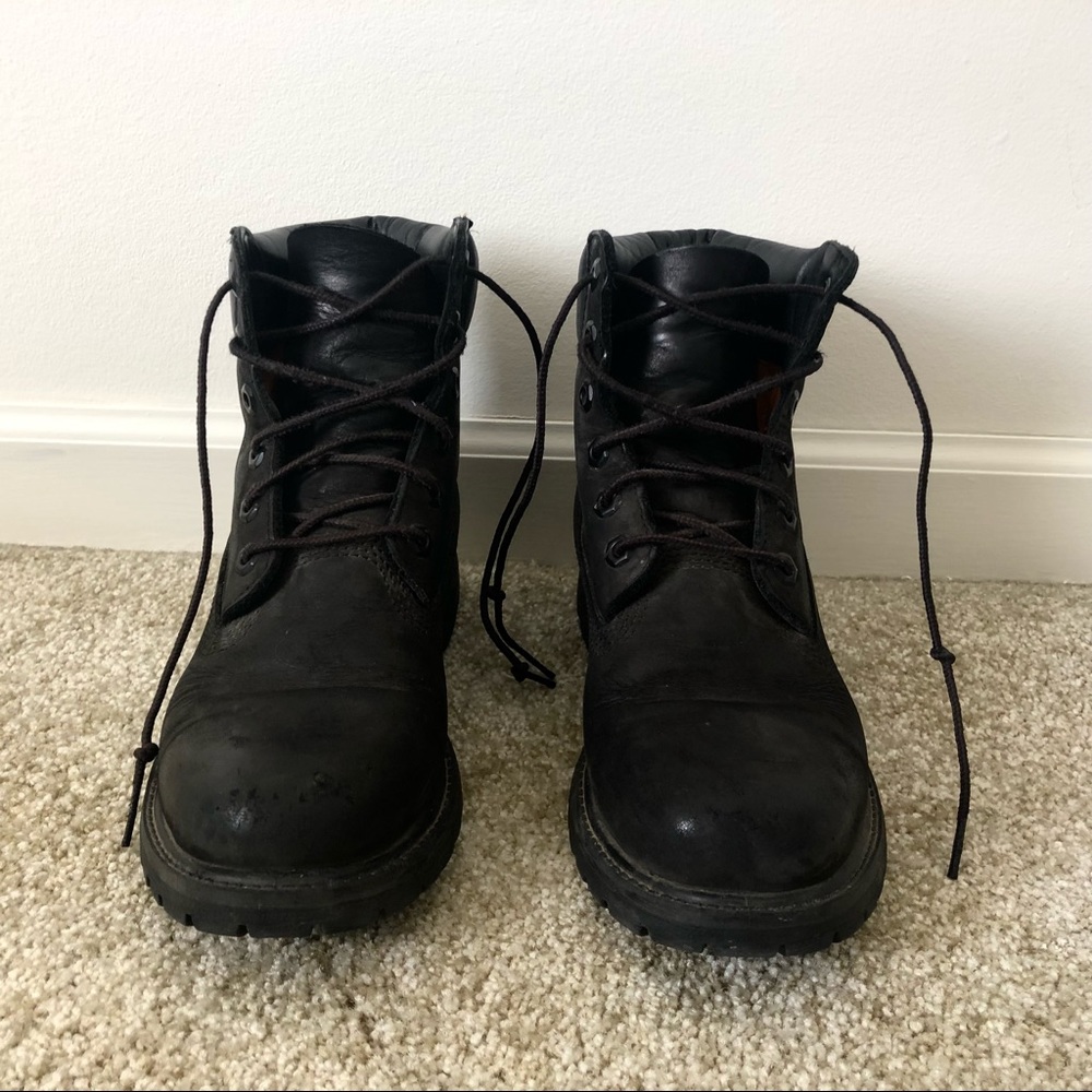 Timberland black boots